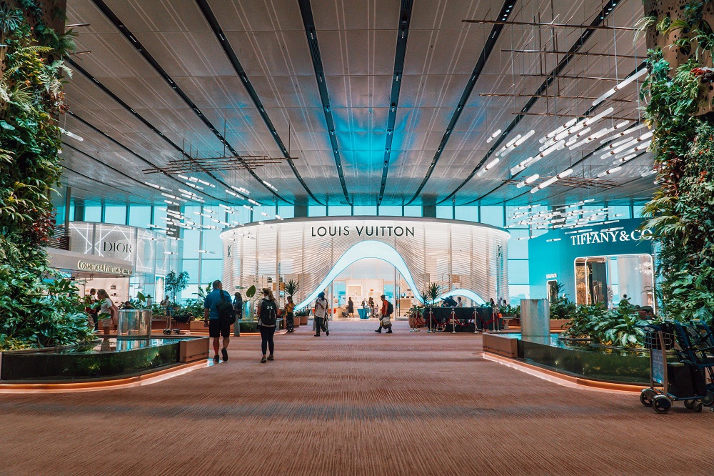 Louis Vuitton Singapore Changi Airport T3 store, Singapore