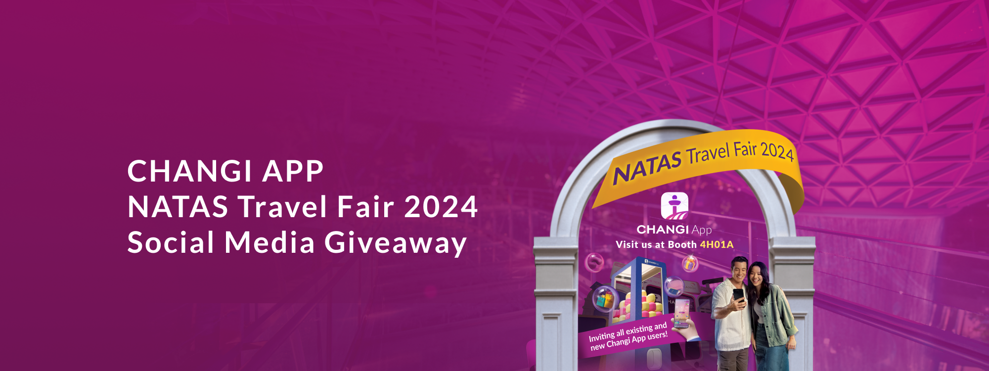 Changi App NATAS Travel Fair Giveaway