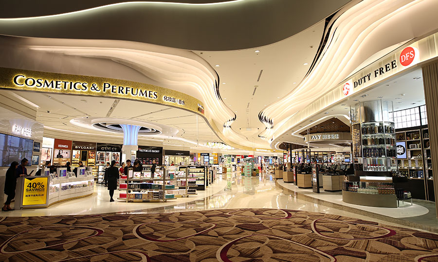 Integrated Duty Free Zone At Terminal 4 Changi Airport Group