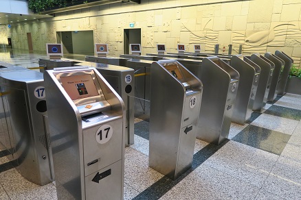 Changi Airport Terminal 3 Departure Immigration Checkpoint