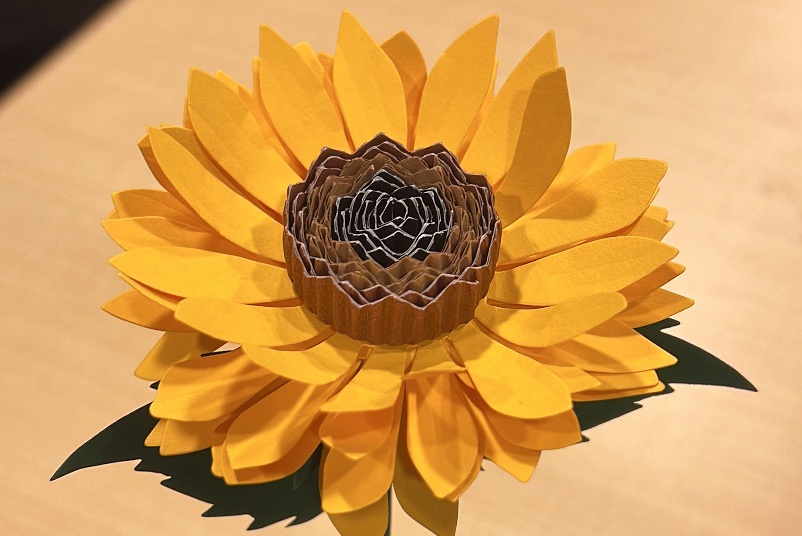 crafted sunflower