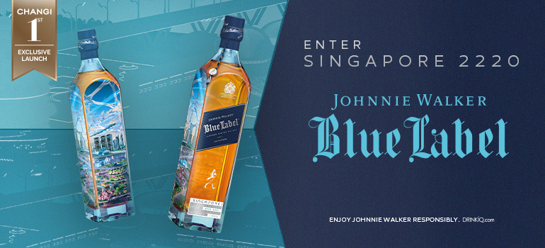 Johnnie Walker Blue Label Cities of the Future 2220 Blended Scotch