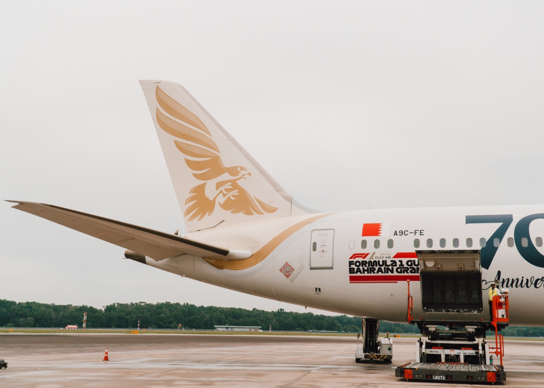 gulf air aircraft livery singapore