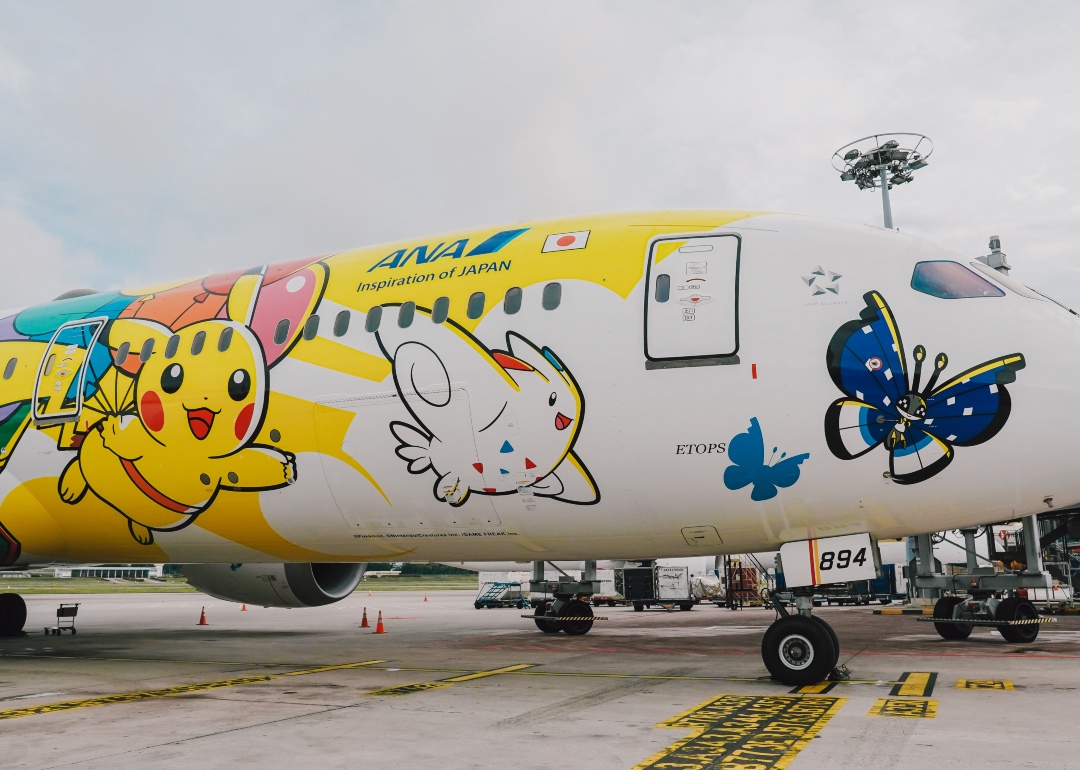 ana pokémon livery 2023 changi airport