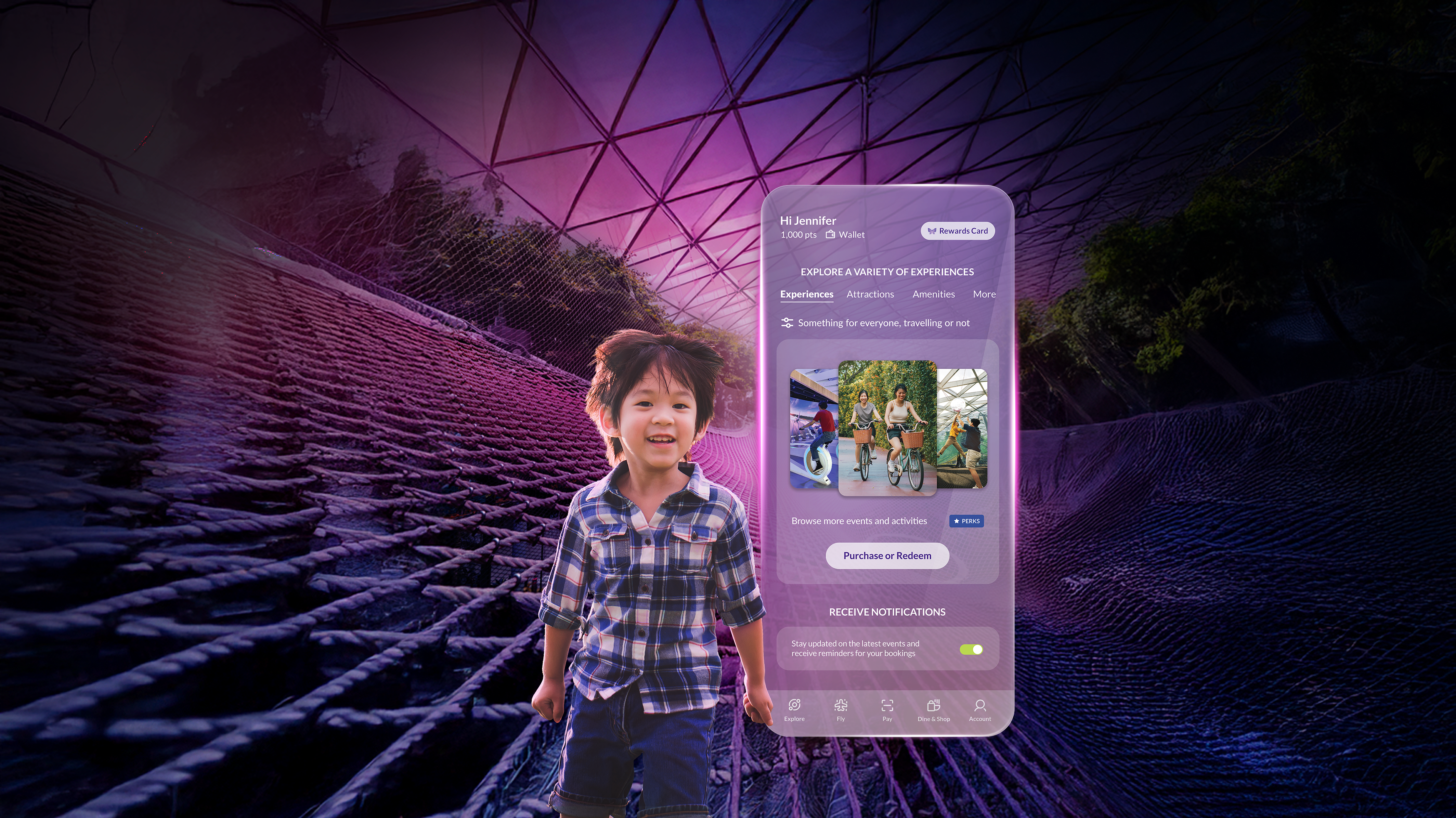 changi app main page carousel booking banner