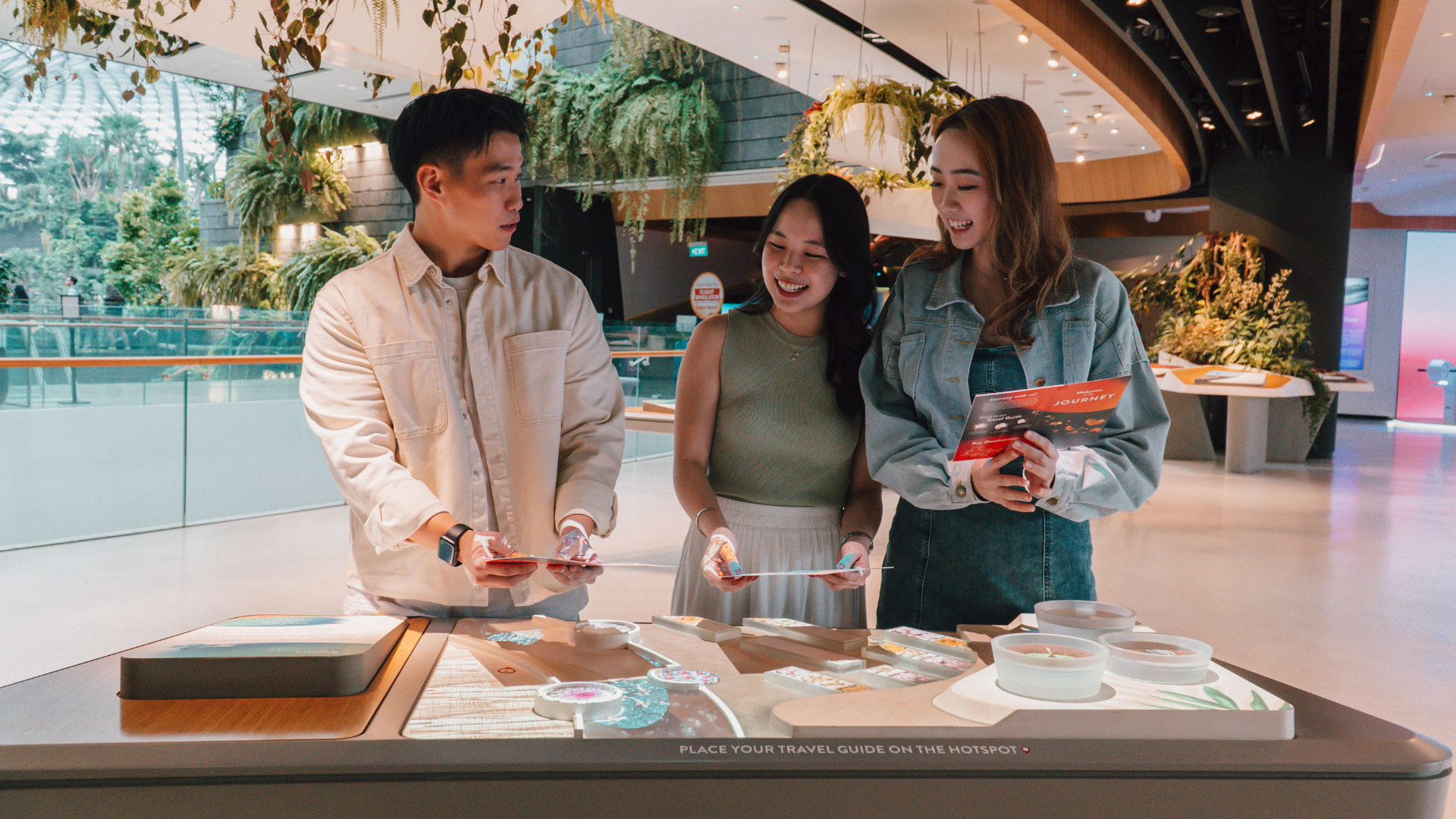 Friends at Changi Experience Studio