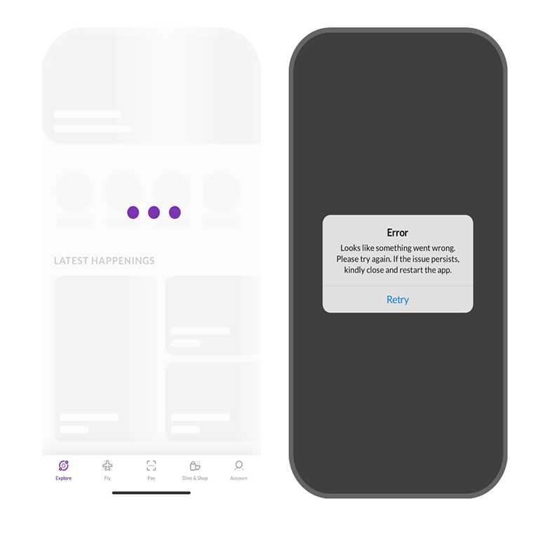 app loading issues
