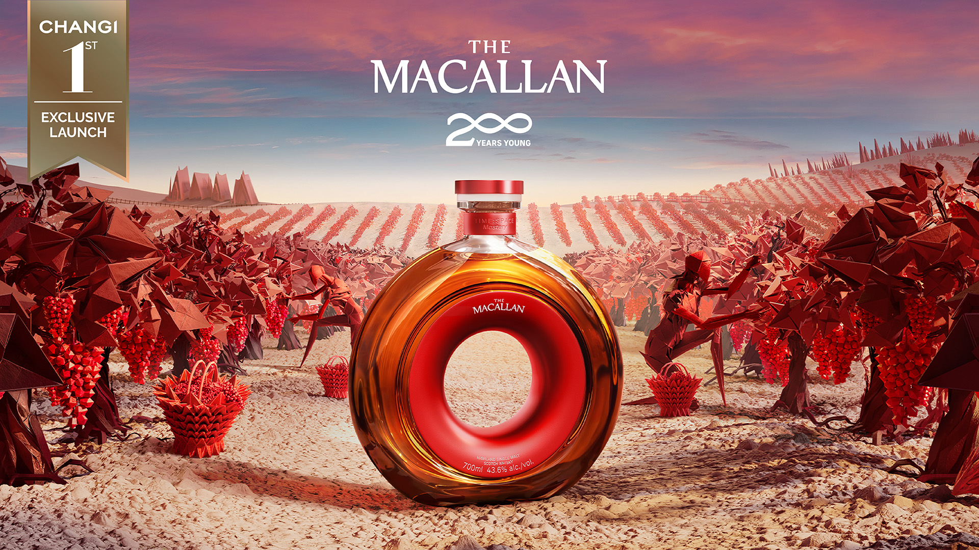 Changi 1st The Macallan 200 Years Young Anniversary Pop-up 