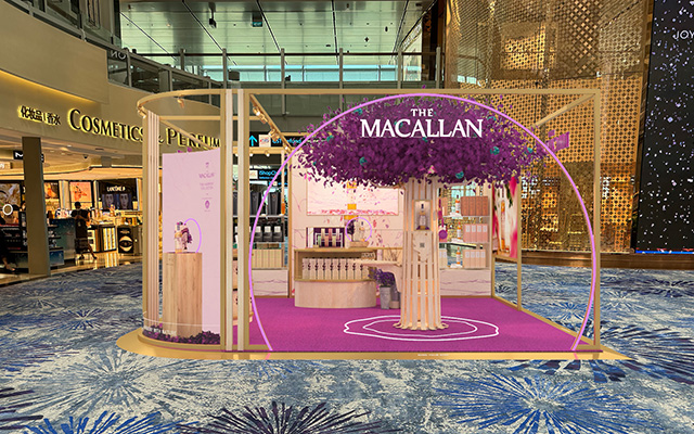 Changi 1st The Macallan Harmony Collection Guardian Oak Launch at Changi Airport 